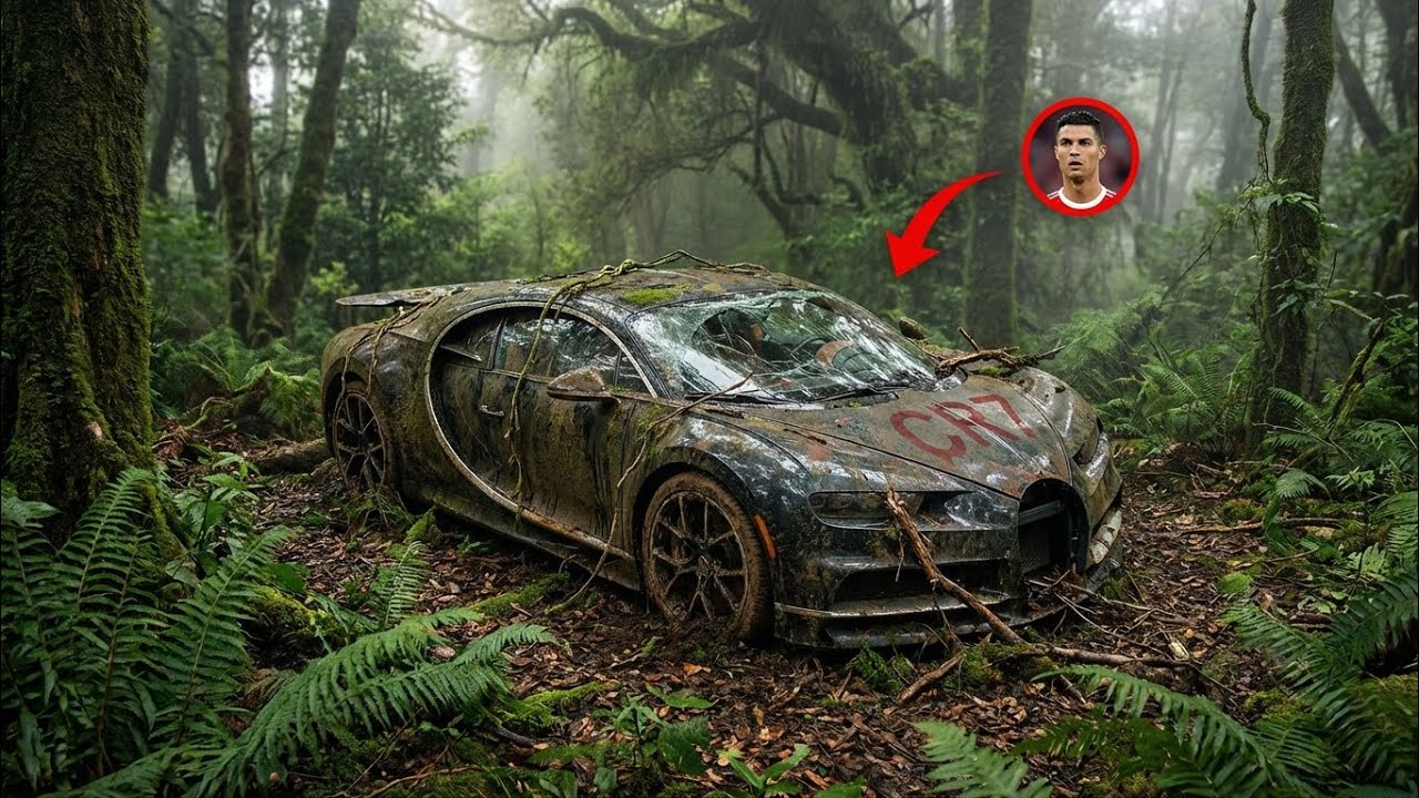 Cristiano Ronaldo’s Forgotten Bugatti Was Left to Die… What We Found Changed Everything 😱