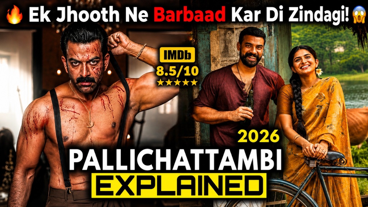 Pallichattambi Movie (2026) Explained || South Indian Movie Explained in Hindi💥⚠️🤯😱| Pallichattam...