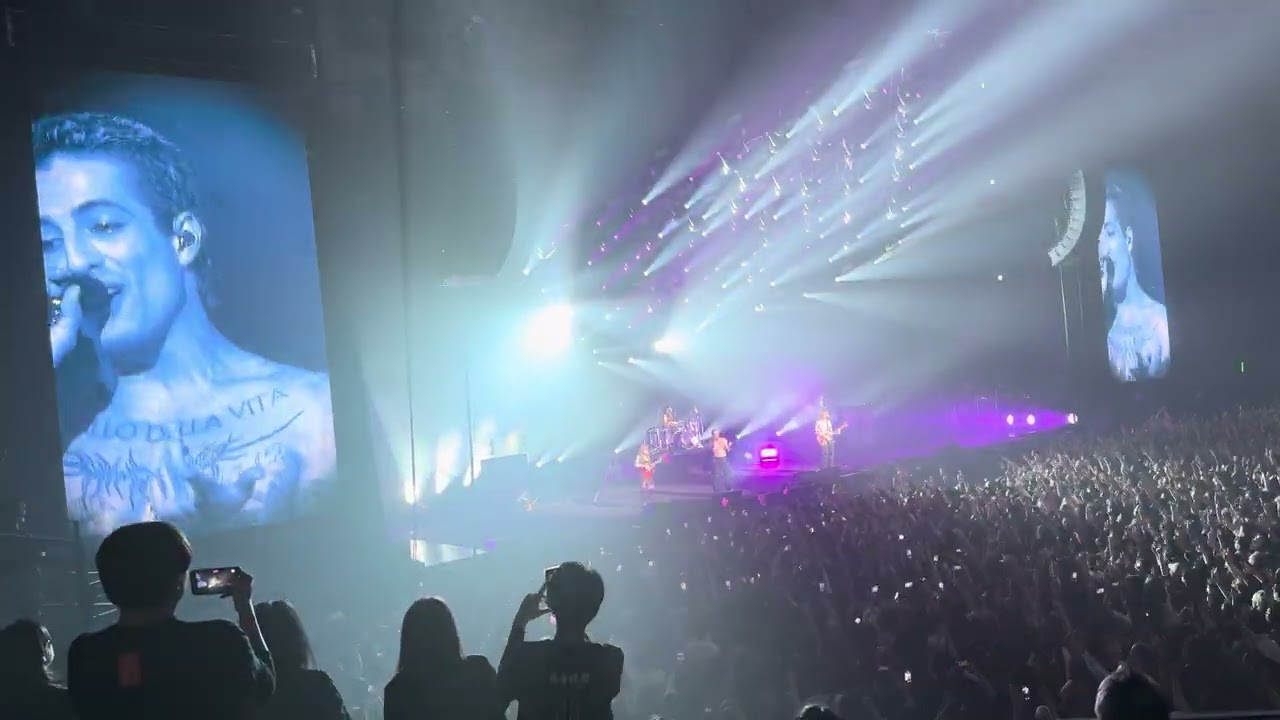 [4K] HONEY (ARE U COMING?) , SUPERMODEL , CORALINE - Måneskin Live at Tokyo 12/05/2023