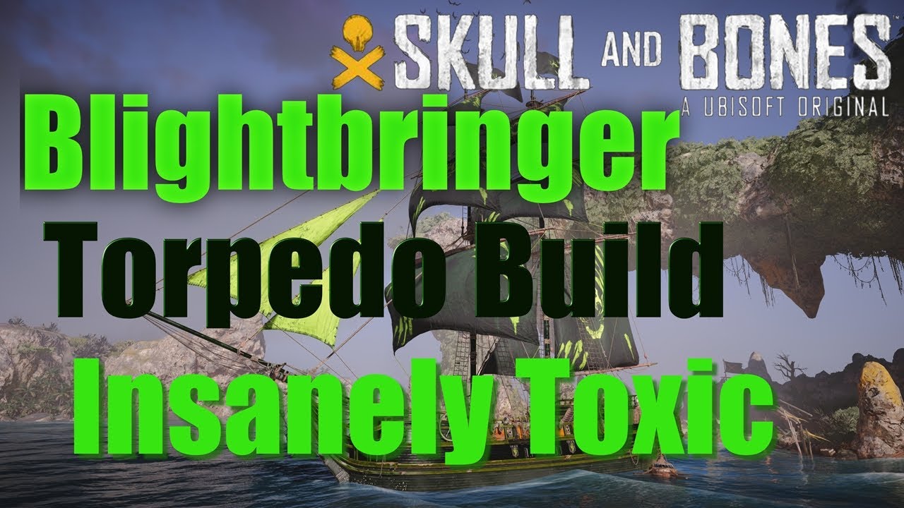 Сборка торпеды Blightbringer от Skull and Bones. 