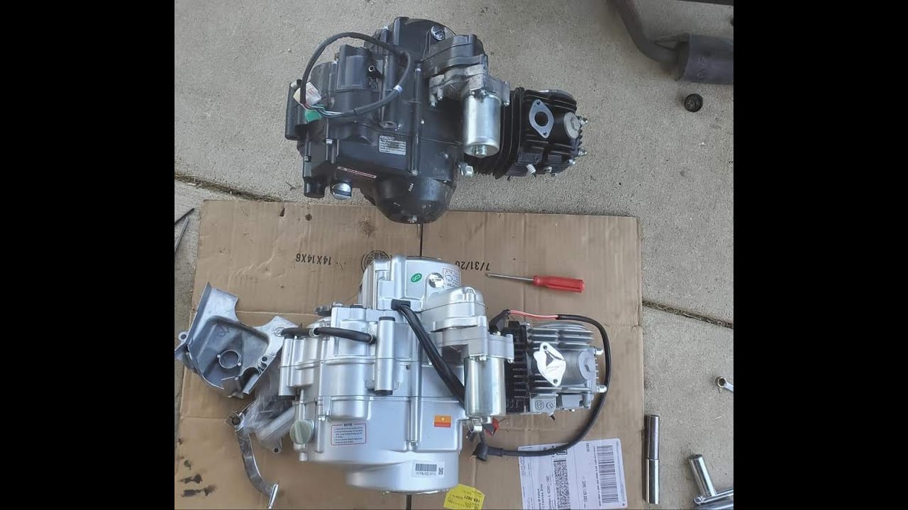 MINI JEEP ENGINE SWAP 125cc to 150cc DIRECT BOLT IN REPLACEMENT