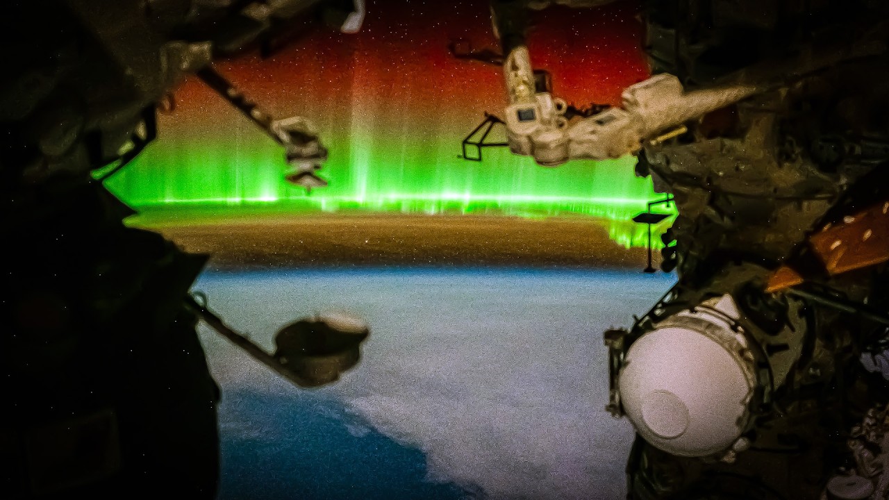 ISS Timelapse - Three Days of Auroras (02/04/05 Jun 2026)