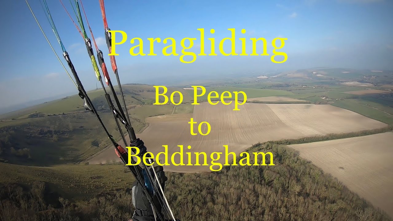 Paragliding Bo Peep to Beddingham 2/3/2023