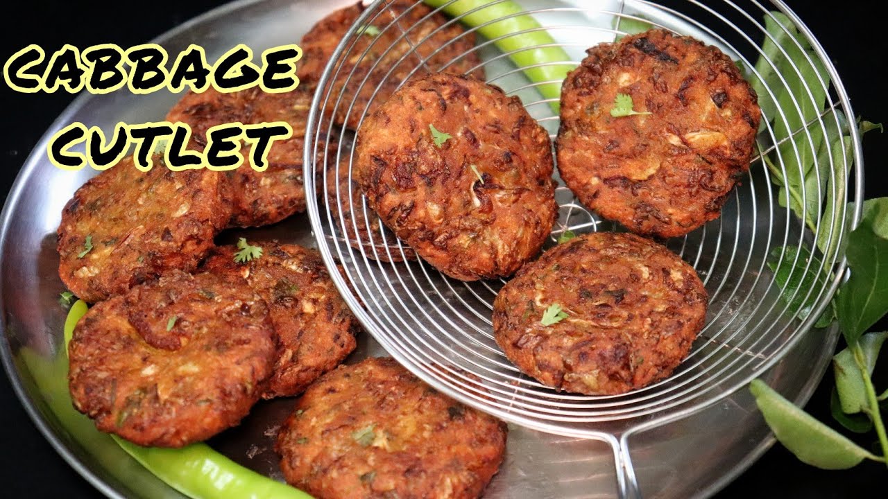 Cabbage Cutlet | முட்டைகோஸ் கட்லட் | Tea Time Snacks | Evening Snacks |Healthy Snacks Recipes|cutlet