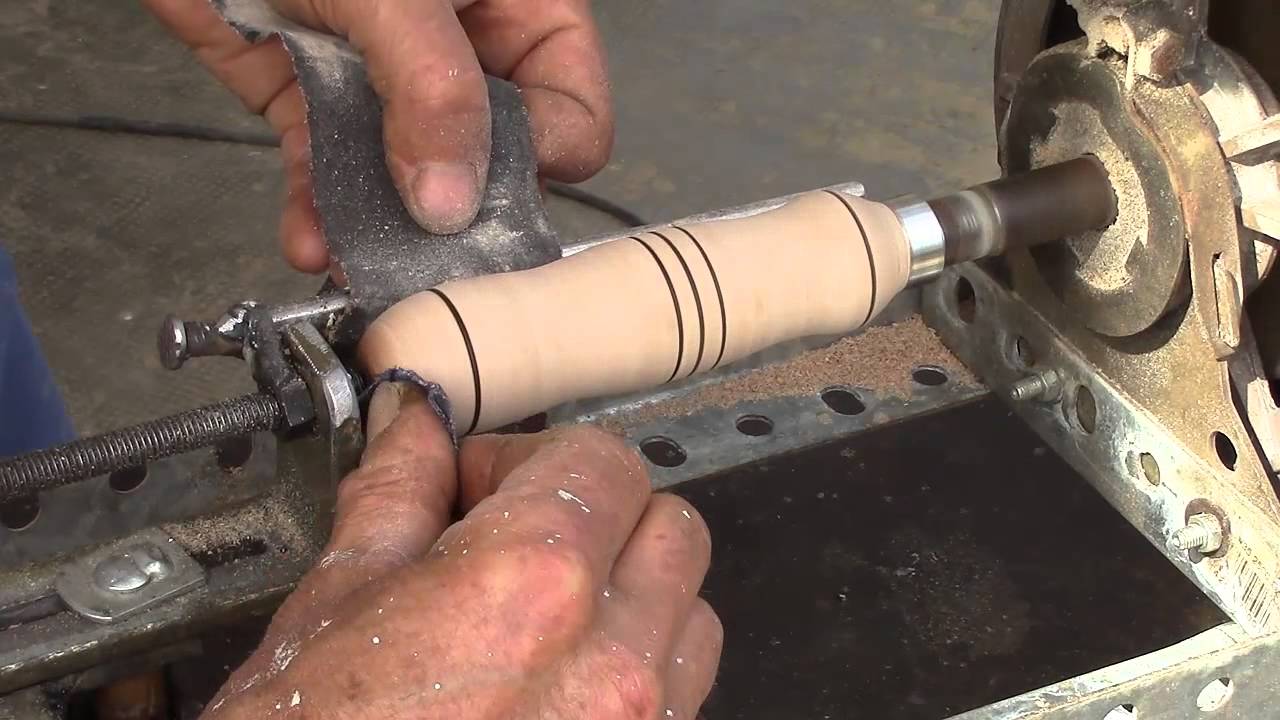 restauración de herramientas (la paleta de albañil) 2ª parte y ultima/restoration tools (the trowel)