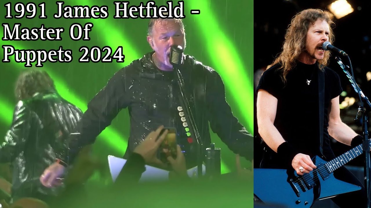 1991 James Hetfield - Master Of Puppets Live 2024 (Metallica AI Cover)