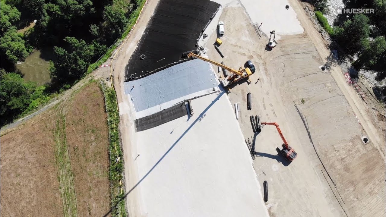 Environmental Engineering | Containment of a contaminated lime landfill