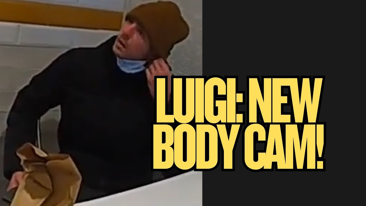 Luigi Mangione: NEW Body-Cam Plus He said WHAT to the press?!