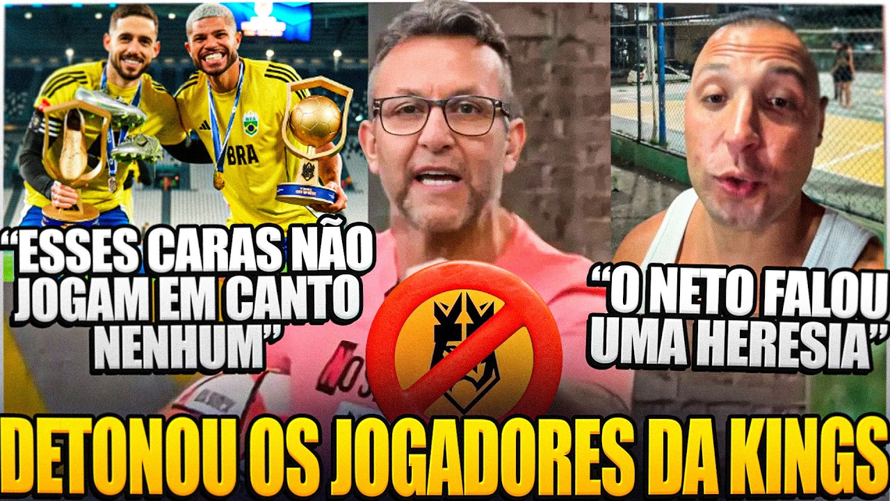 CRAQUE NETO DETONA A KINGS LEAGUE e SEUS JOGADORES e MC SMITH RESPONDEU O NETO APÓS POLÊMICA