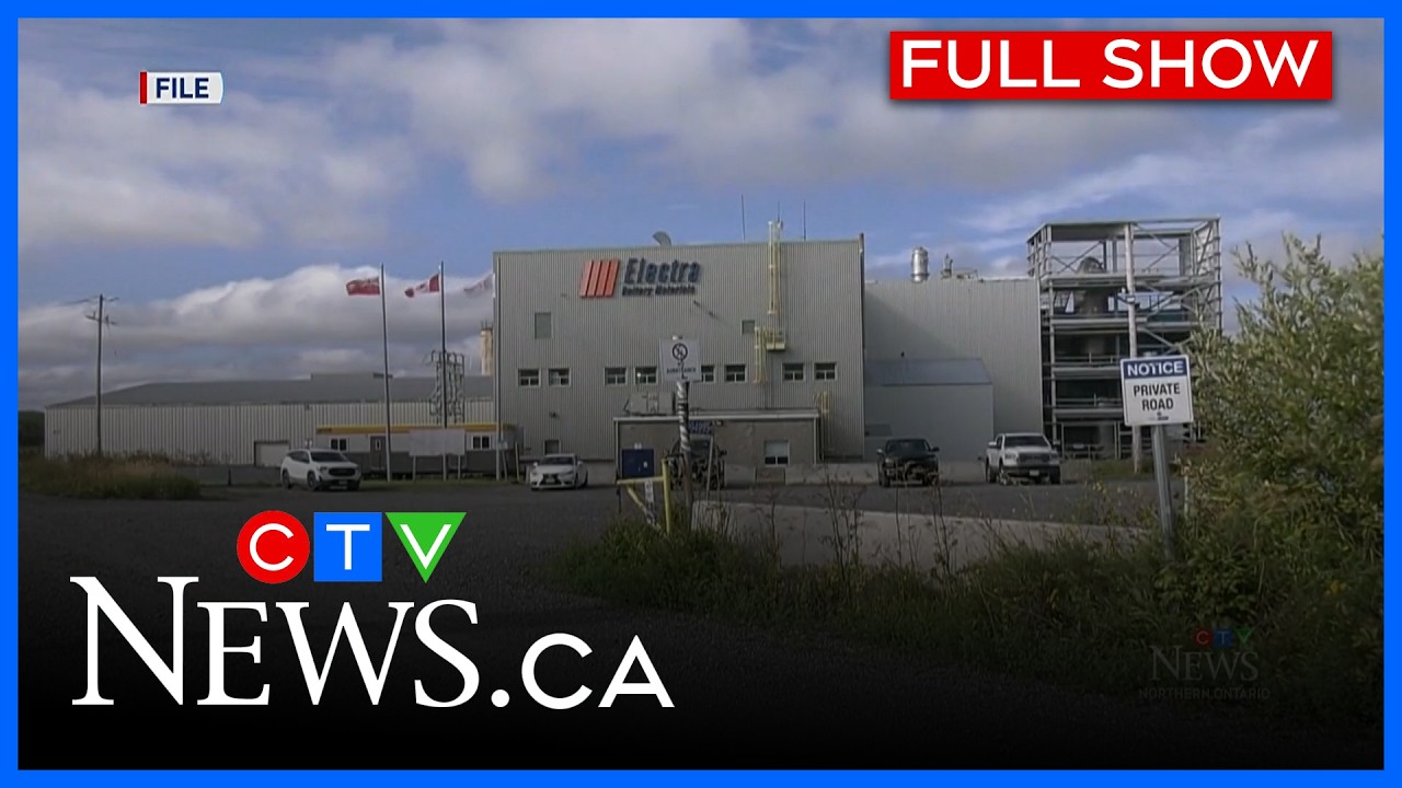 Battery-grade cobalt sulfate refinery greenlit | CTV News Northern Ontario at Five for Feb. 24, 2026