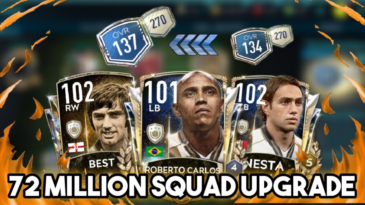 HUGE SQUAD UPGRADE ! 72 MILLION COINS ! 137 OVR SQUAD FEATURING THE BEST G.K IN FIFA MOBILE 20 !!!