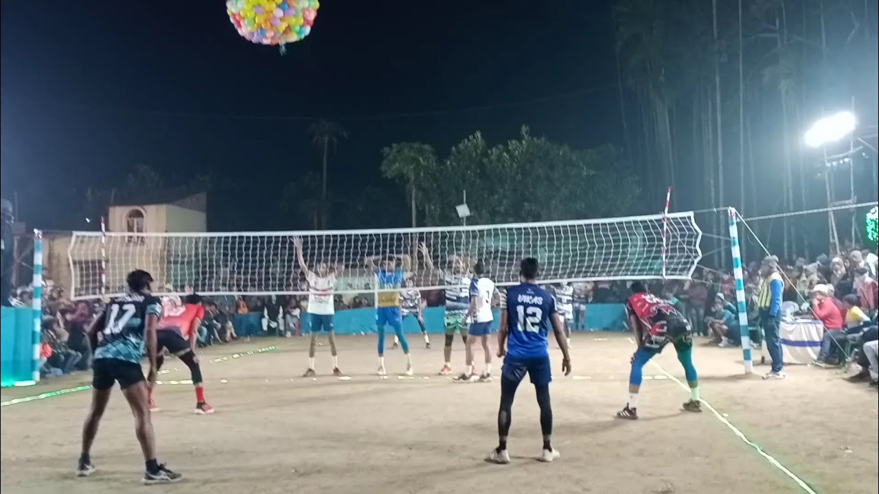 Kerala Vs Songram songho Baruipur Volleyball match Set=1 At joynagar mojilpur