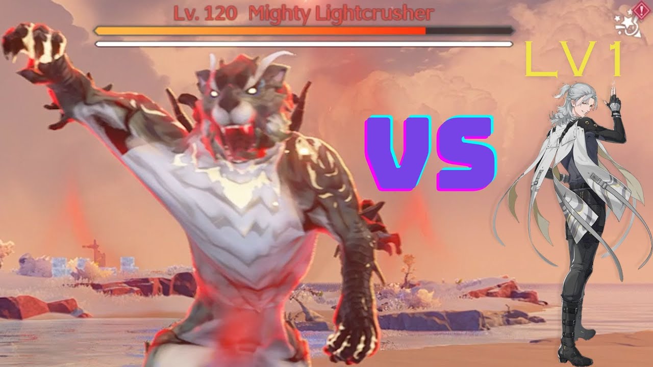Aalto Lv1 SOLO MIGHTY LIGHTCRUSHER Lv120 [NO DAMAGE] #wuwa #wutheringwaves