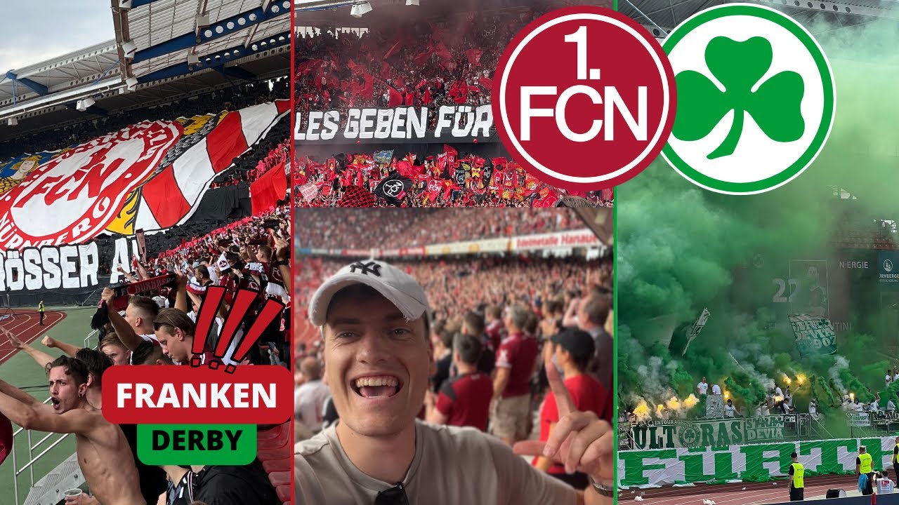 DER CLUB ist der BOSS im FRANKENDERBY + PYRO l 1. FC Nürnberg -  SpVgg Fürth (2-0) l 2. Bundesliga