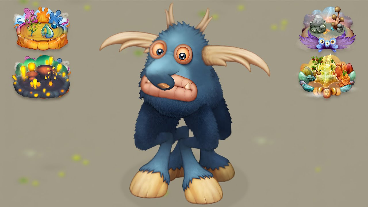 Boskus - All Monster Sounds & Animations (My Singing Monsters)