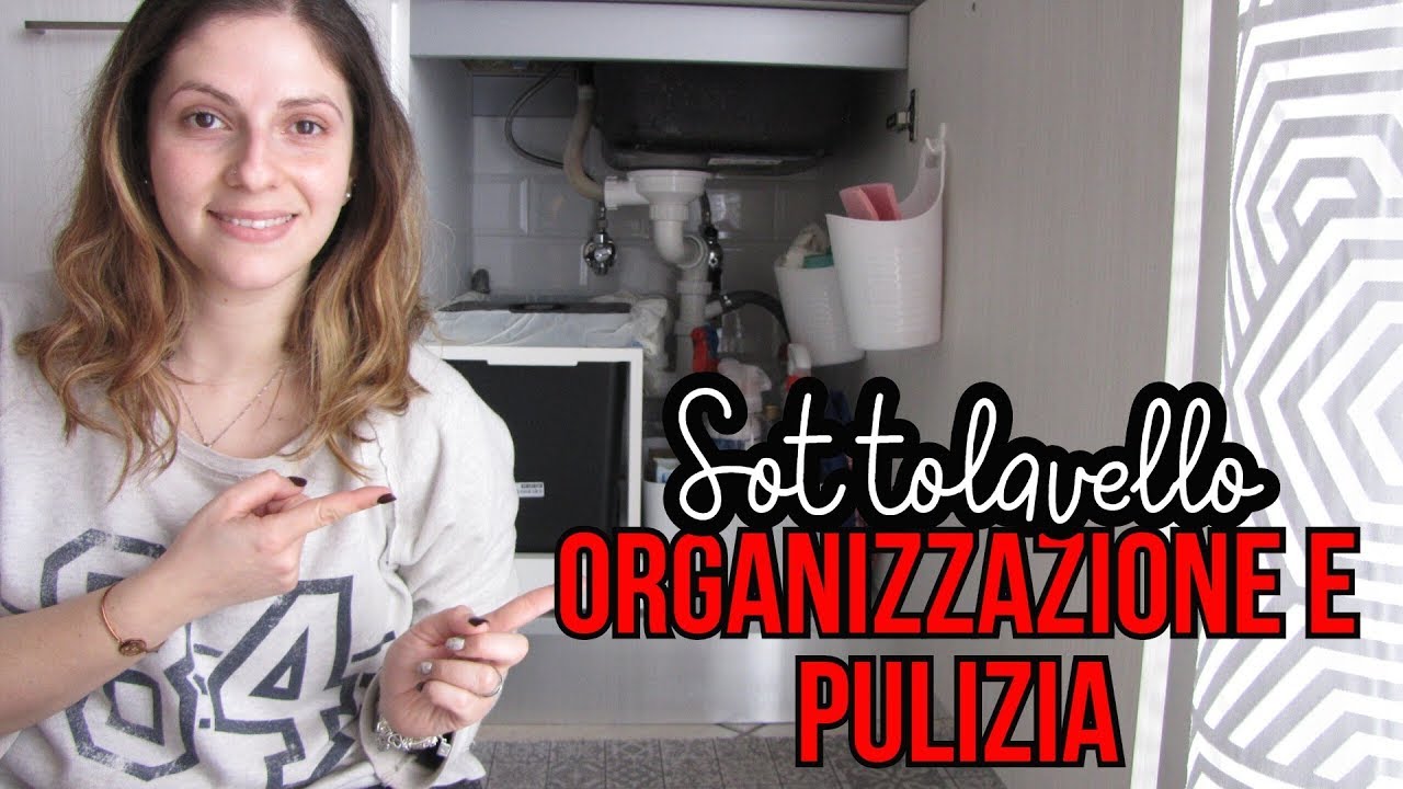 PULISCO E ORGANIZZO IL MIO SOTTOLAVELLO PICCOLO DA 60 CM!