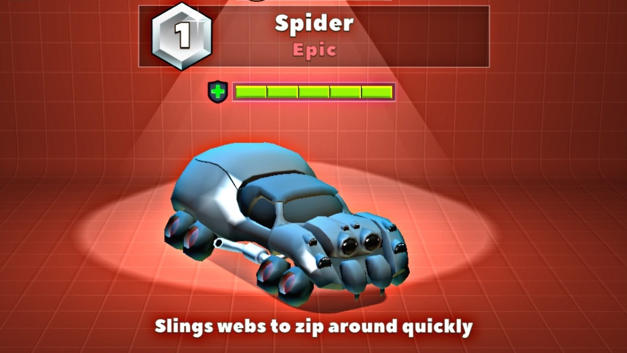 New EPIC Car - Spider | Gameplay | Crash of Cars