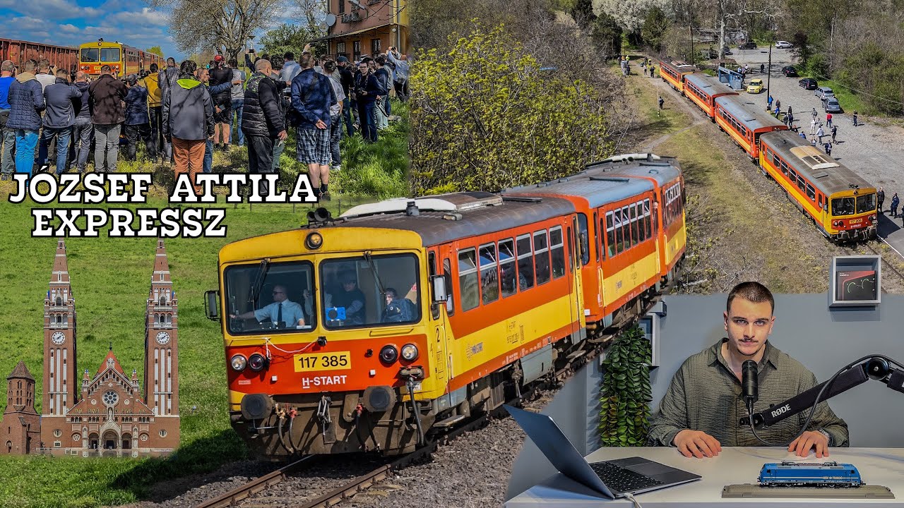 BEZÁRT VASÚTVONALAKON különvonattal!