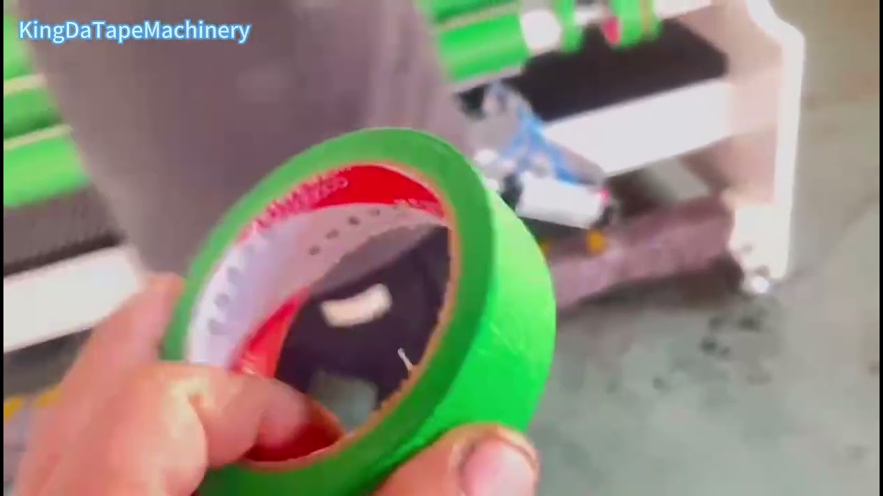 Adhesive tape making machine，Cutting machine for pvc tape,masking tape,foam tape and so on.