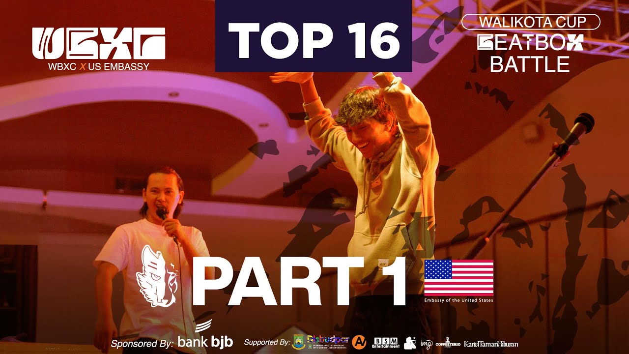 TOP 16 PART 1 | IBX PARTY 2023: Walikota Cup Beatbox Battle