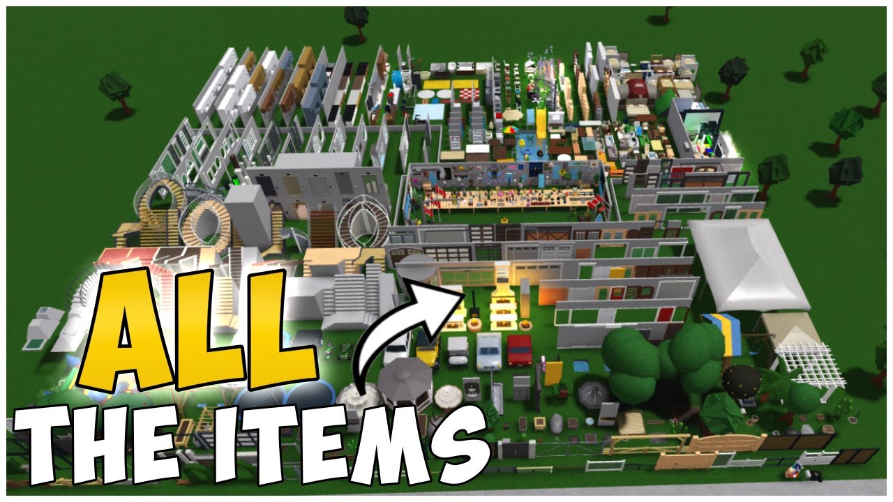 BUYING EVERY ITEM ON BLOXBURG (Roblox)