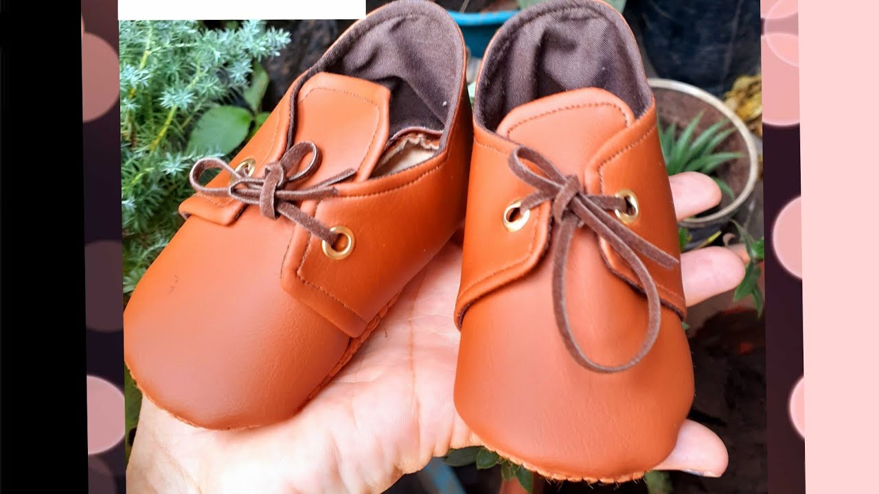 Como confeccionar Zapatitos de bebé con cuerina