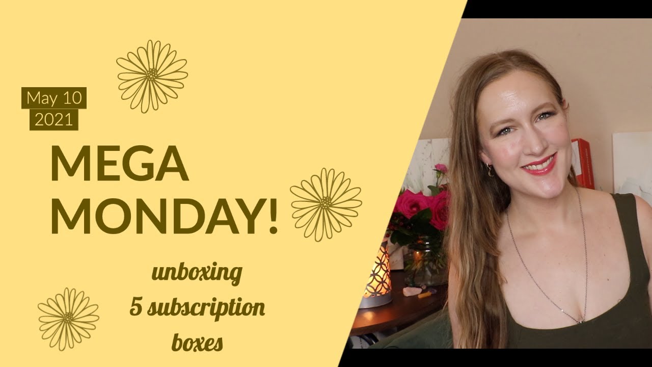 Unboxing 5 Different Subscription Boxes \\ MEGA MONDAY!