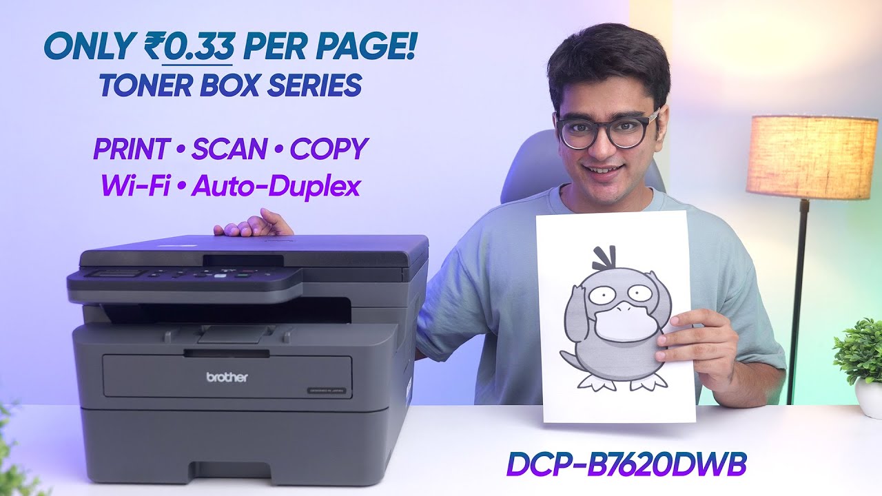 Best & Affordable Laser Printer! Brother DCP-B7620DWB Toner Box Series Review!