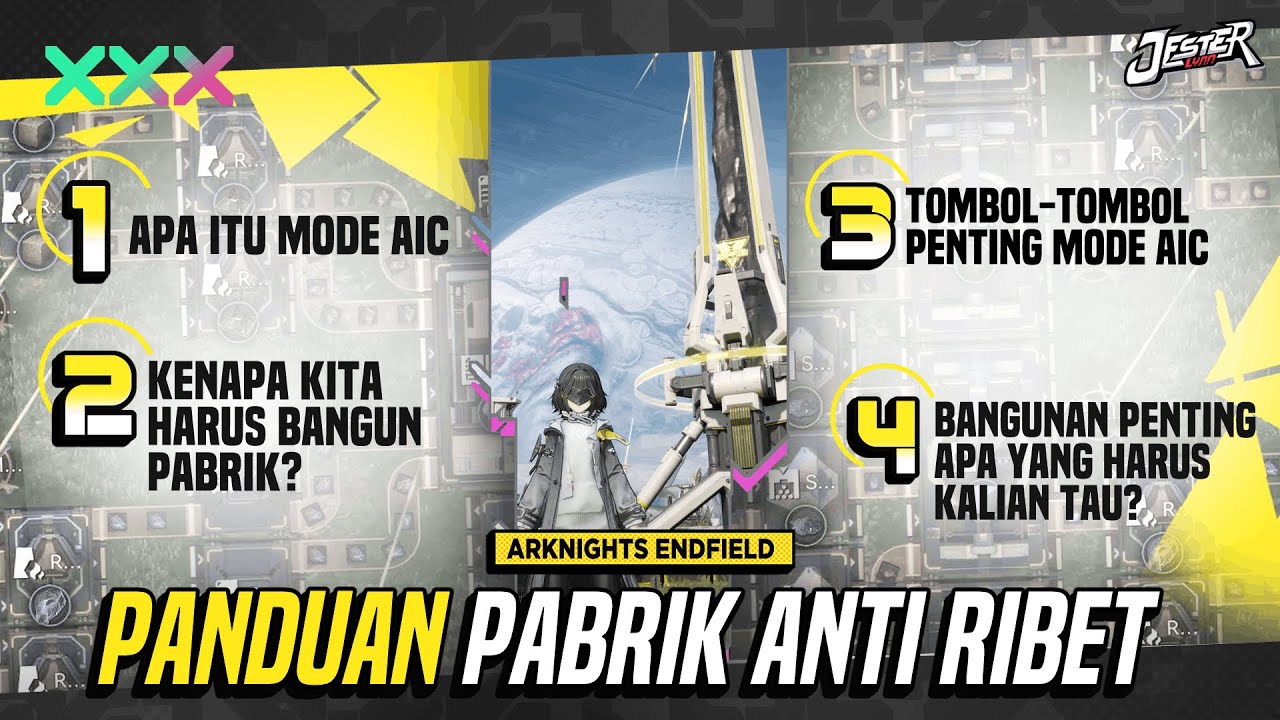 PANDUAN TEKNIK SIPIL SEKOLAH DASAR ARKNIGHTS ENDFIELD BY JESTERLYNN