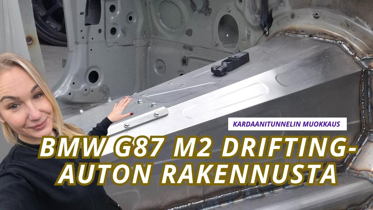 G87 M2 Drifting -projekti etenee! / Koritöitä ja kardaanitunnelin muokkaus