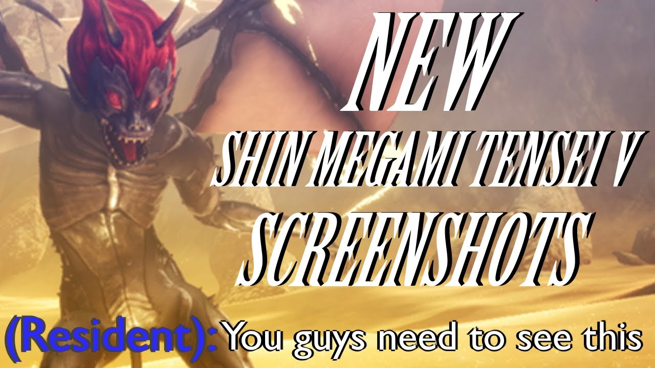 NEW Screenshots Just Dropped for Shin Megami Tensei V
