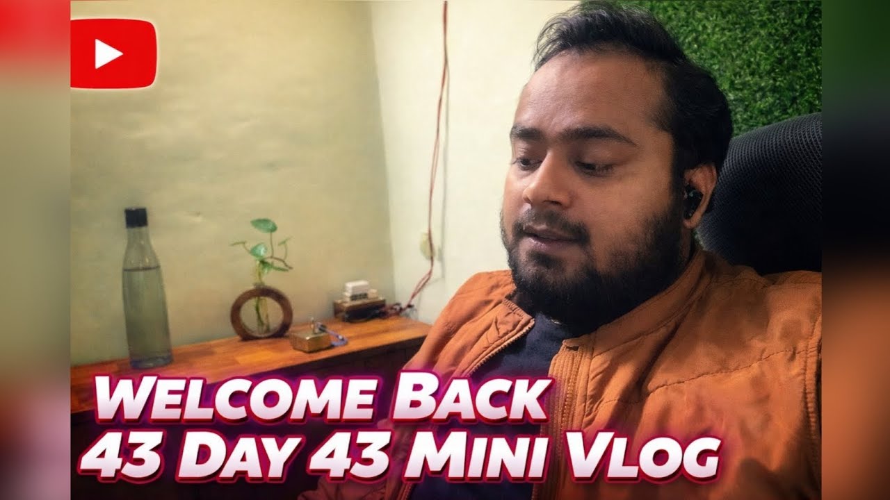 43 Day 43 Mini Vlog ( Normal Office Day)