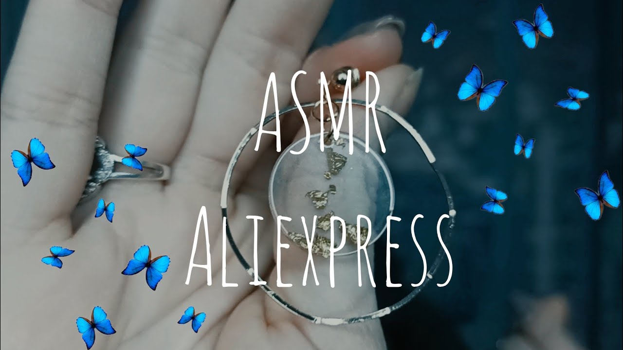 АСМР Новые покупки бижутерии  с Aliexpress🎀