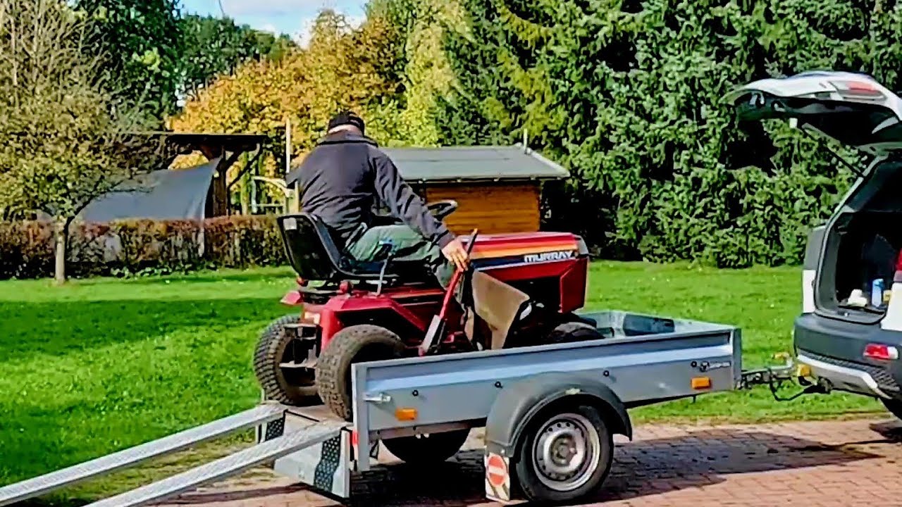 Murray 12.5 IC 40 Rasentraktor läuft immer noch