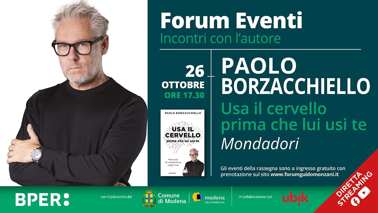 Paolo Borzacchiello - Usa il cervello prima che lui usi te
