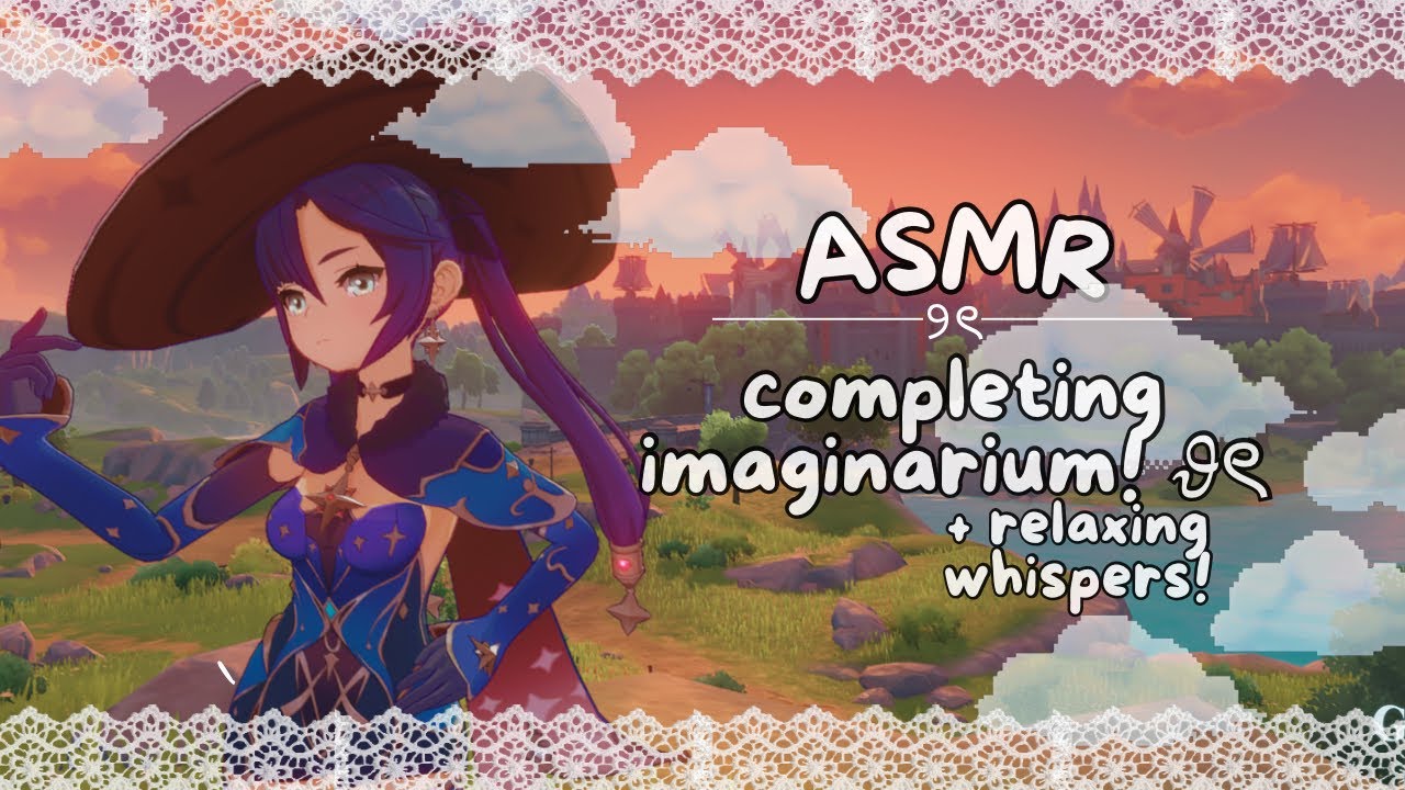 ASMR | finishing imaginarium + soft chatty  whispers! ⋆.𐙚 ̊