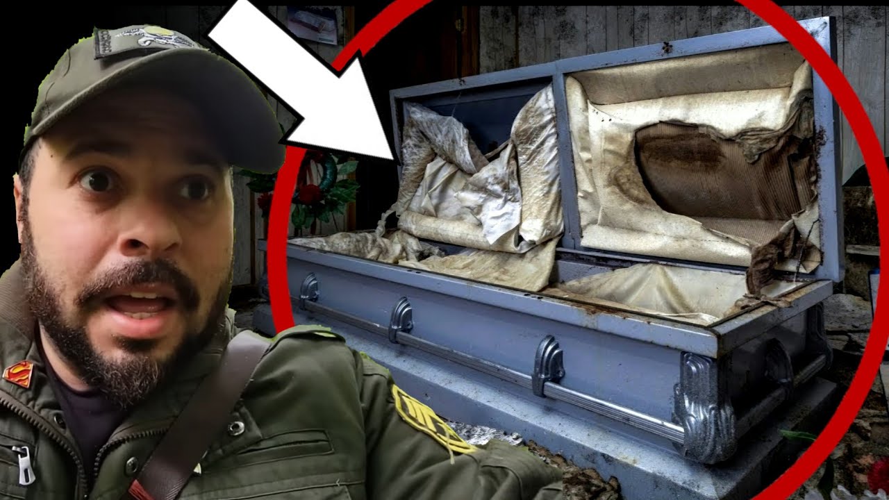 DECOMPOSED CASKETS AND REMAINS FOUND (WITCHE'S FOREST)
