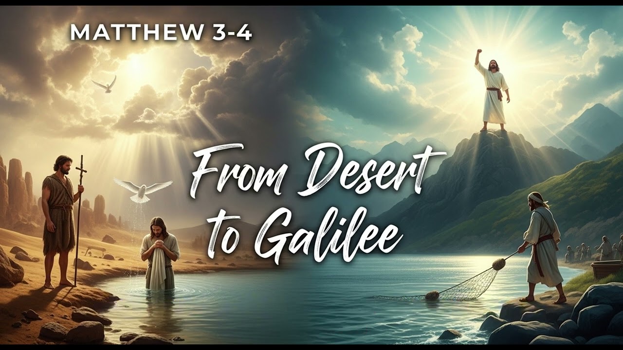 Крещение Христа | Матфея 3-4: | Искушение Иисуса в пустыне