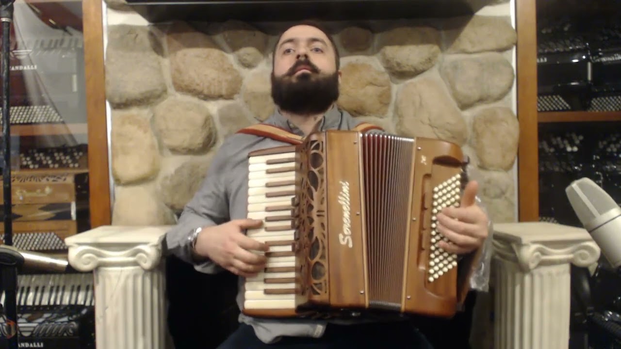 SEREJET3078MW - Mahogany Serenellini Jet Piano Accordion LMM 30 78 $4999