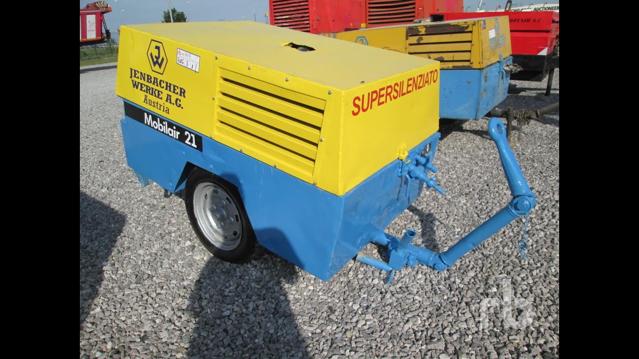 Diesel Compressor Jenbacher Mobilair 21