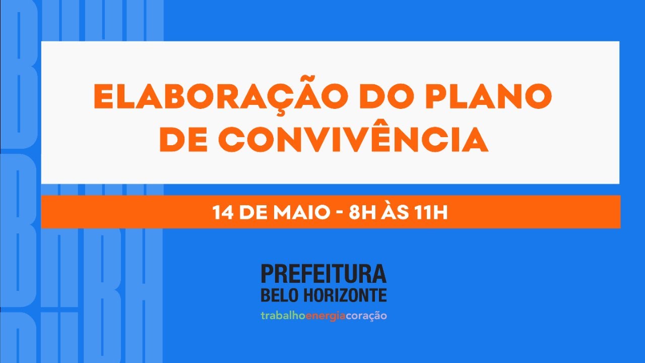 Elaboração do Plano de Convivência Escolar