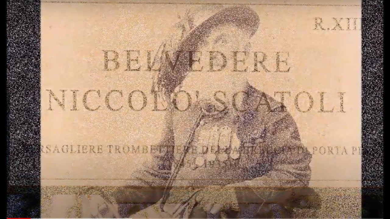Nicolò Scatoli, il del 34° battaglione  Bersaglieri di Porta Pia, 20 Settembre 1870, manortiz