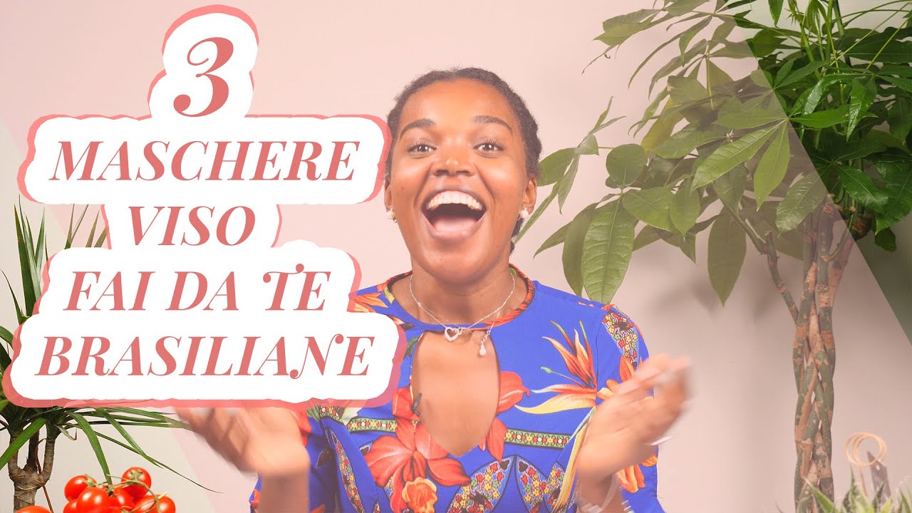 3 maschere viso fai da te brasiliane #mascherafaidate #mascheravisofaidate #bellezza #tutorial