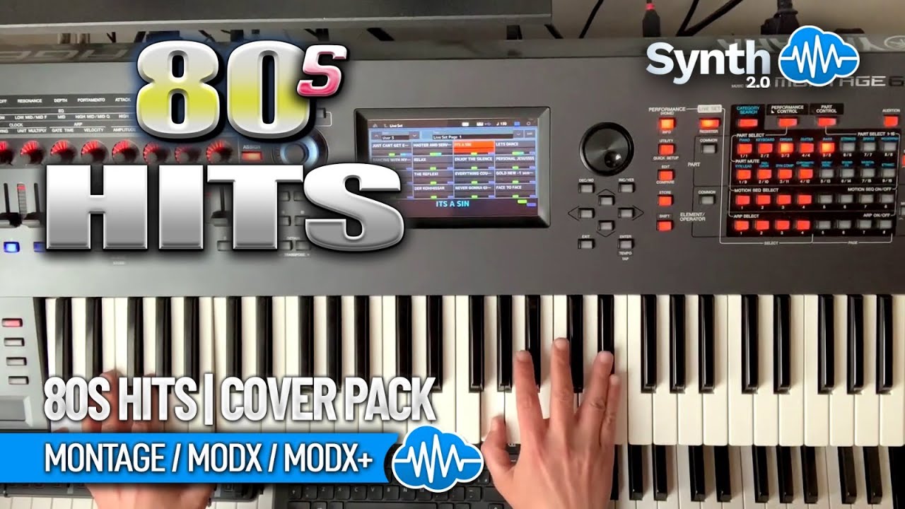 80s HITS (42 new sounds) | YAMAHA MONTAGE M MODX PLUS | LIBRARY