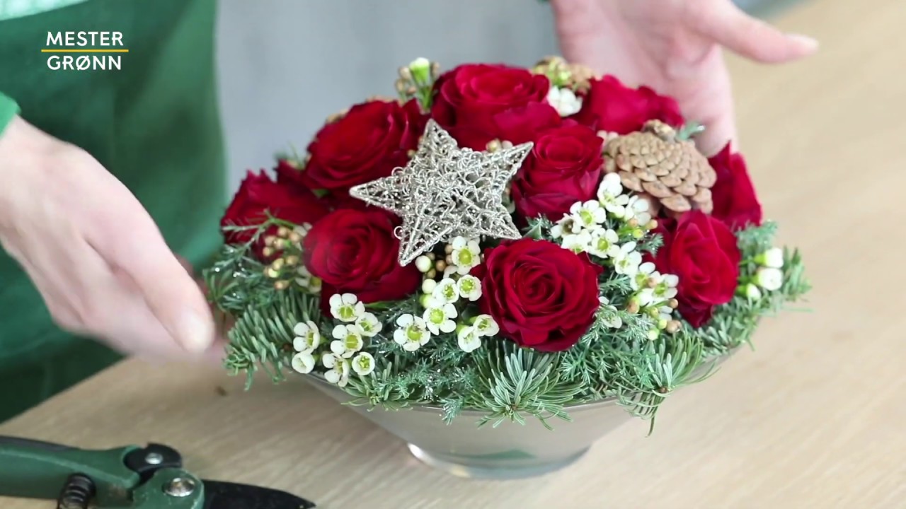 DIY: S&aring; enkelt lager du en vakker juledekorasjon