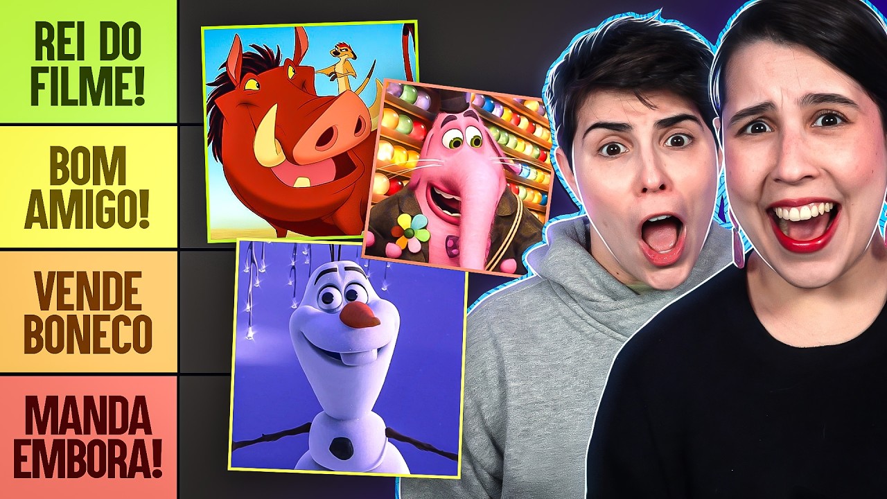 OS MELHORES E PIORES SIDEKICKS DA DISNEY/PIXAR! | Tierlist