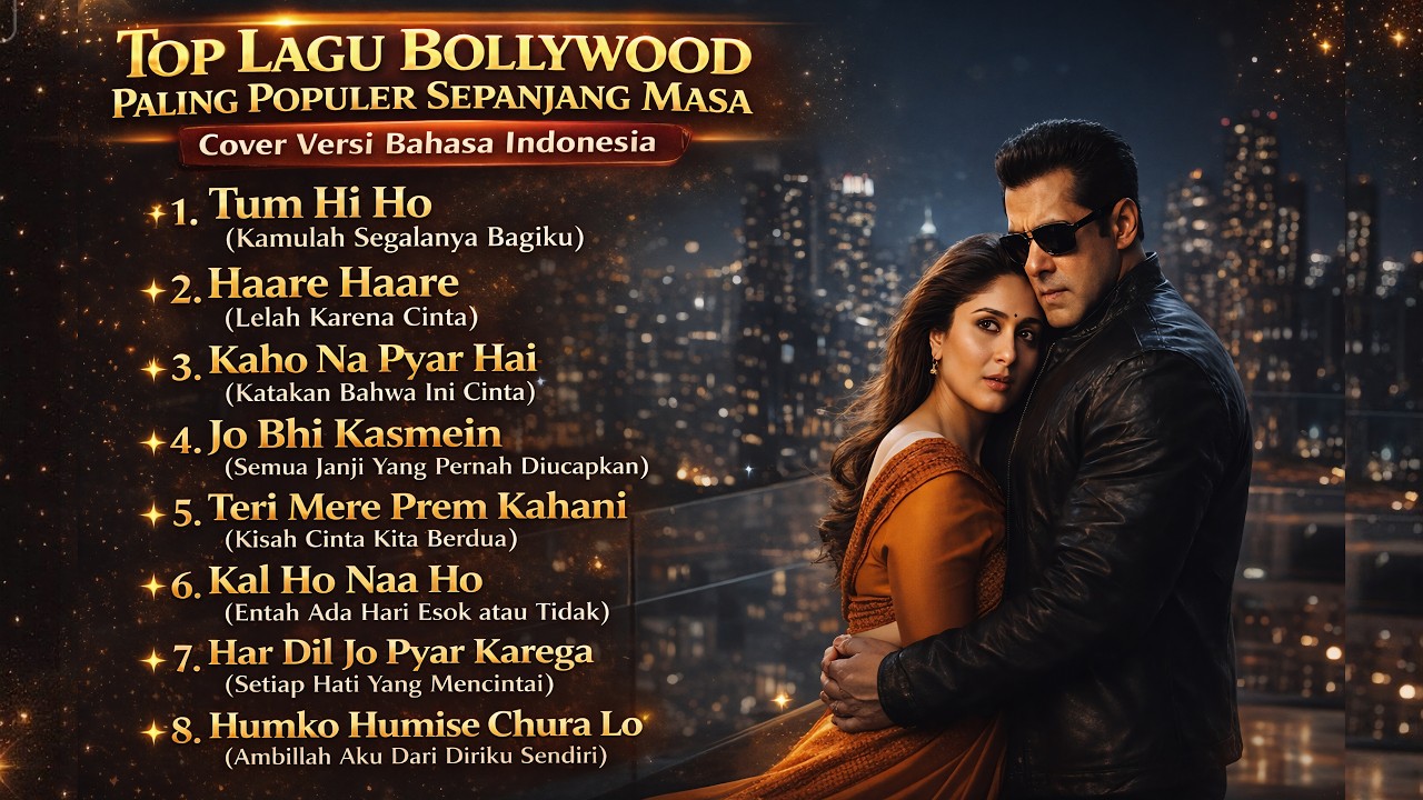 Top Lagu Bollywood Paling Populer Sepanjang Masa Cover Versi Bahasa Indonesia | Bikin Baper