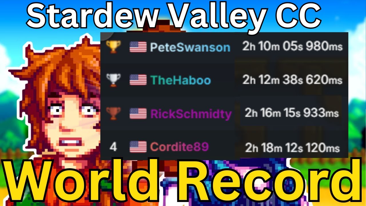 I got the Community Center World Record (2:10:05)