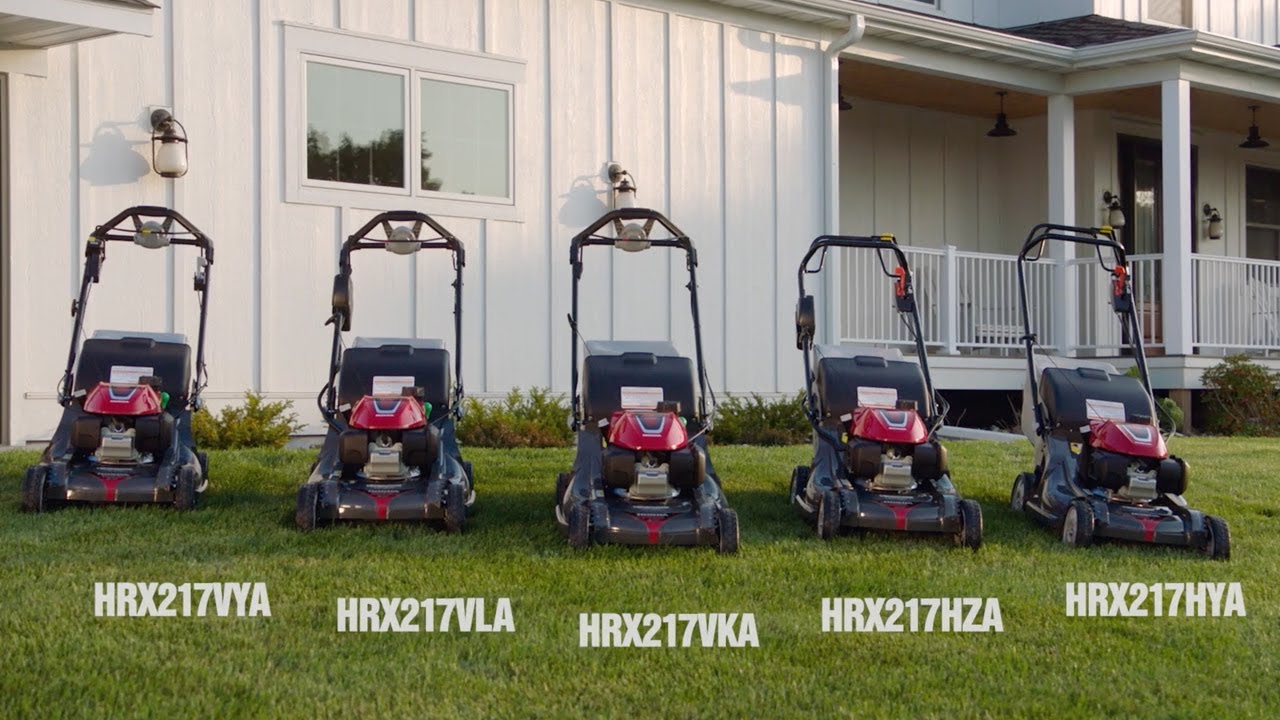 Honda HRX Series: The Ultimate Mowing Machines.