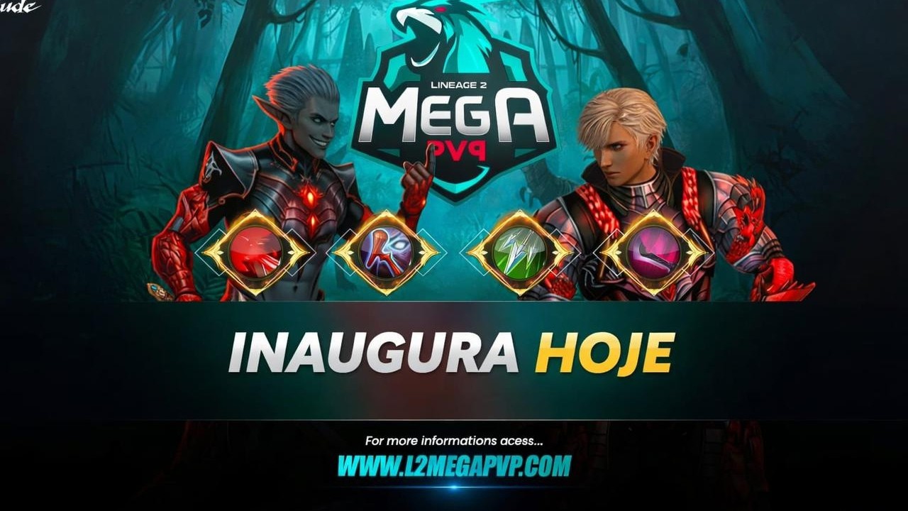 ABRE HOJE! = L2 MEGAPVP Dual Class - Lineage 2 !inteface !serve